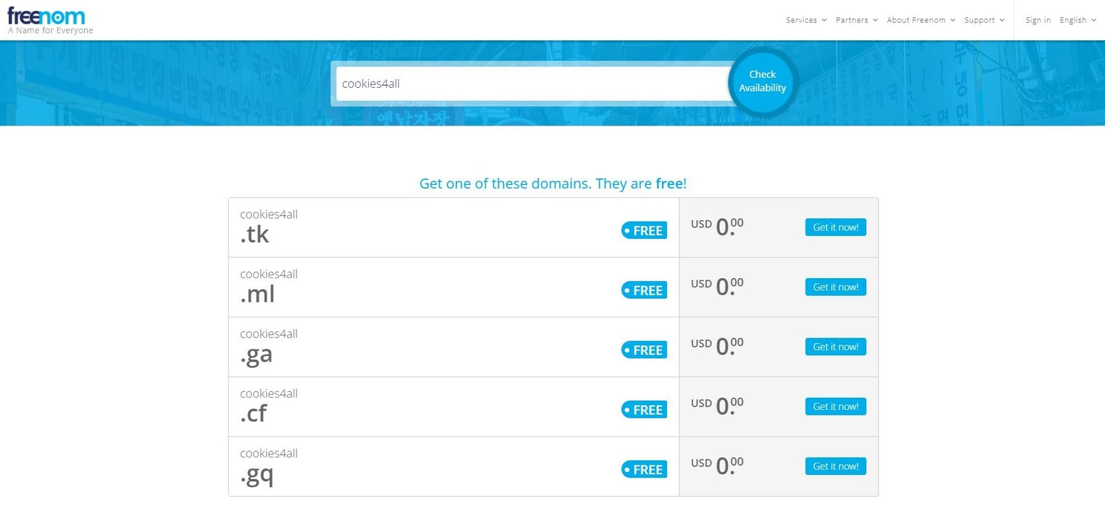 How To Get A Free Domain Name